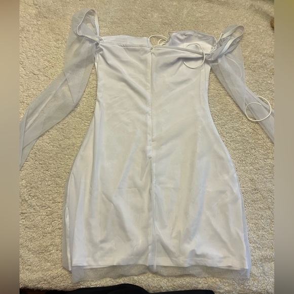 NWOT Mesh Bodycon Mini Dress - Picture 9 of 10